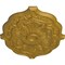 Ekena Millwork Pesaro Ceiling Medallion, Hand-Painted Pharaohs Gold, 36"W x 26"H x 1 1/2"P CM36X26PEPGS - alternate 3